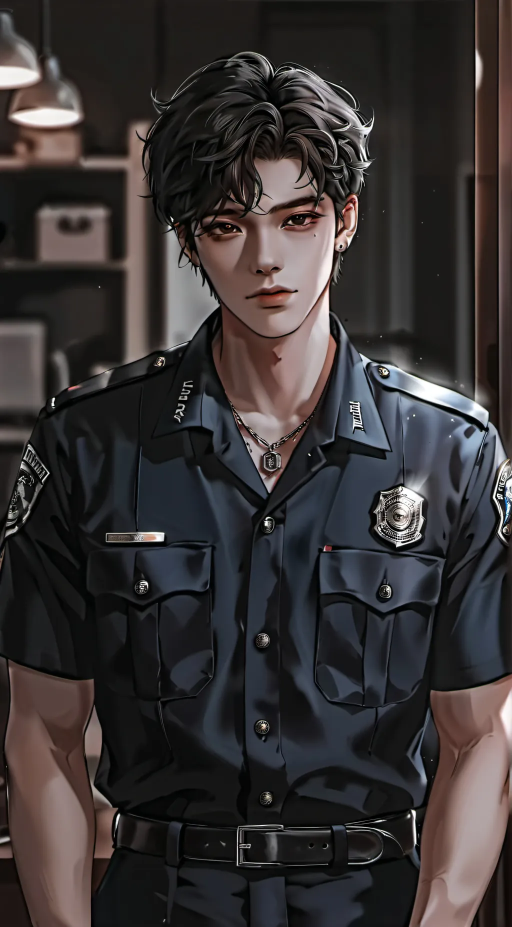 ai character: Ares  background