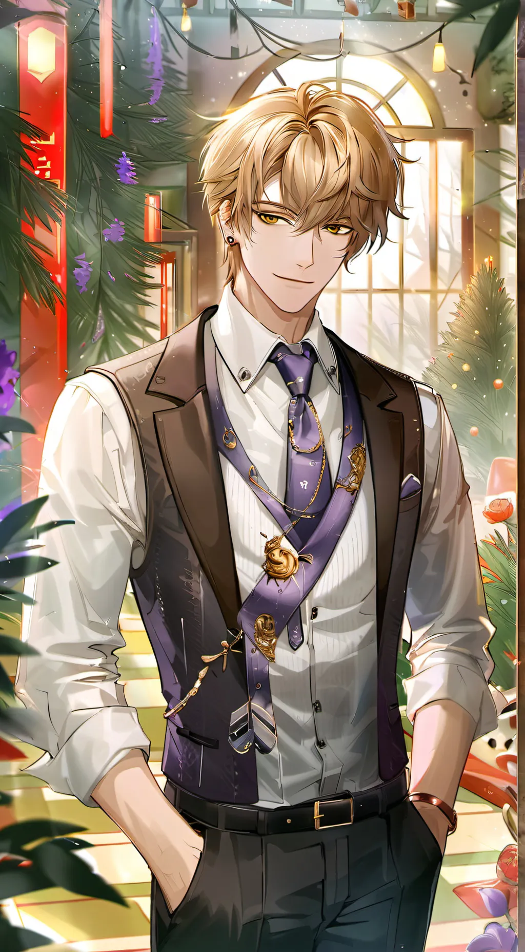 ai character: Max background