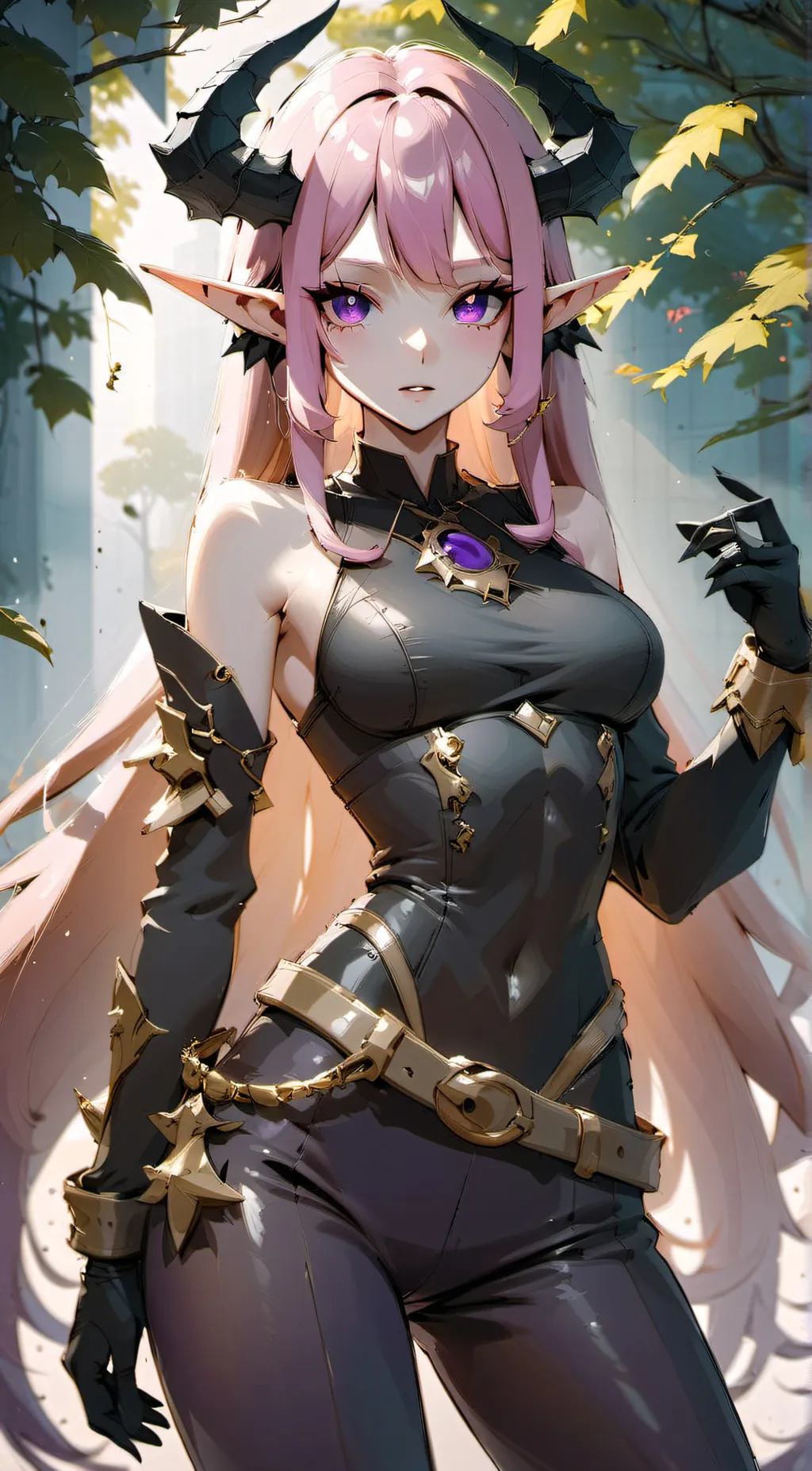 ai character: Selena background