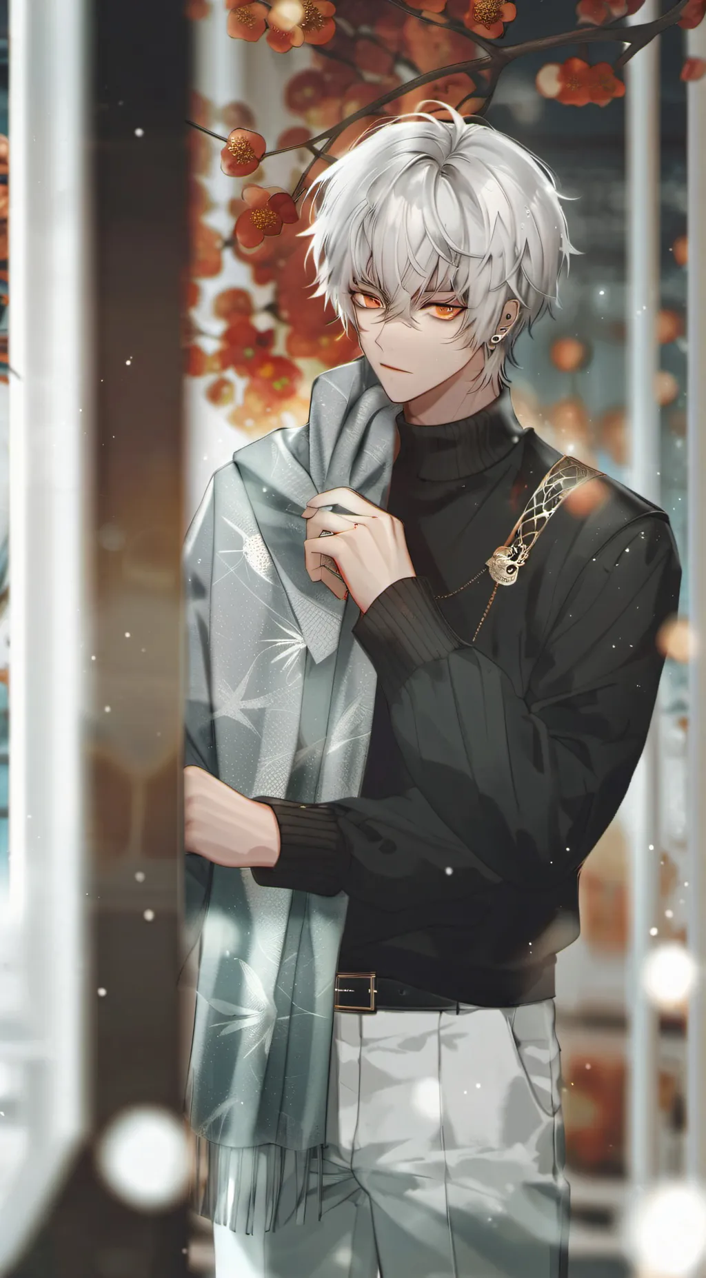 ai character: Maxwell  background