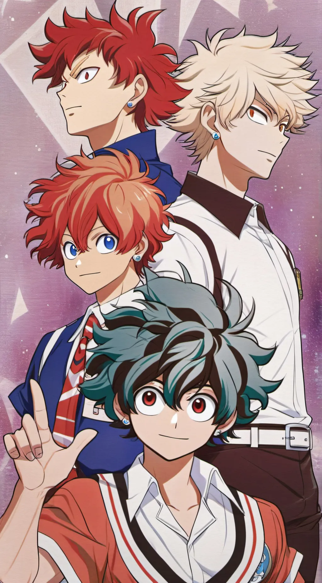 ai character: mha guardians kid background