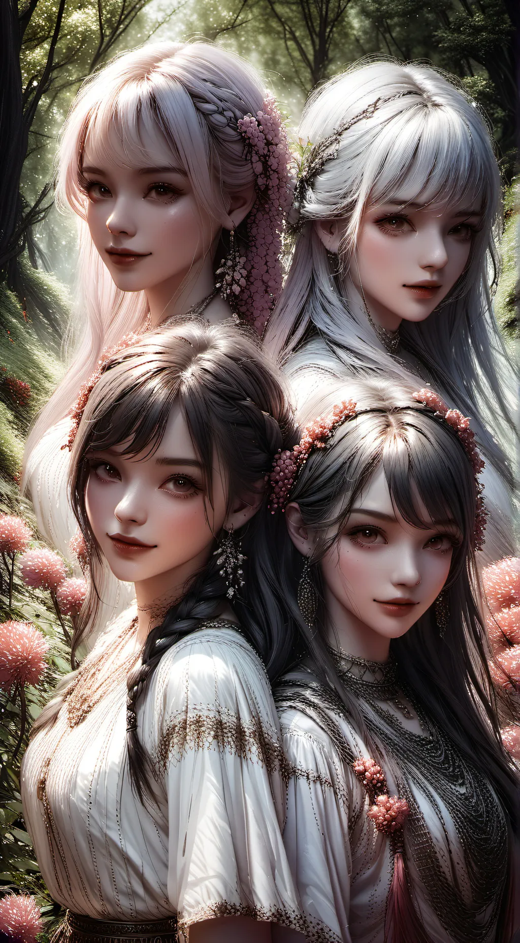 ai character: Heroes Party background