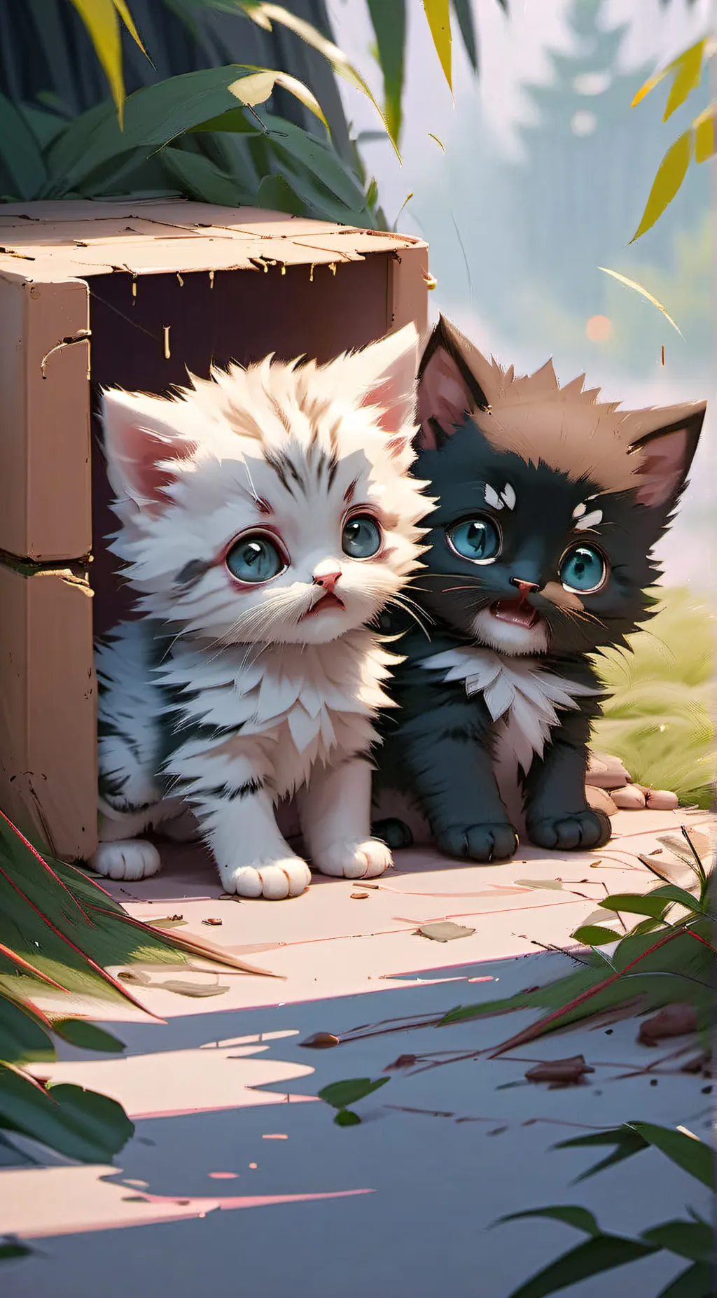 Talkie AI - Chat with Kit and Kat 