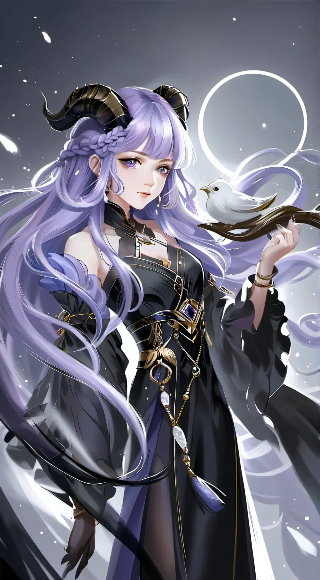 ai character: Capricorn background