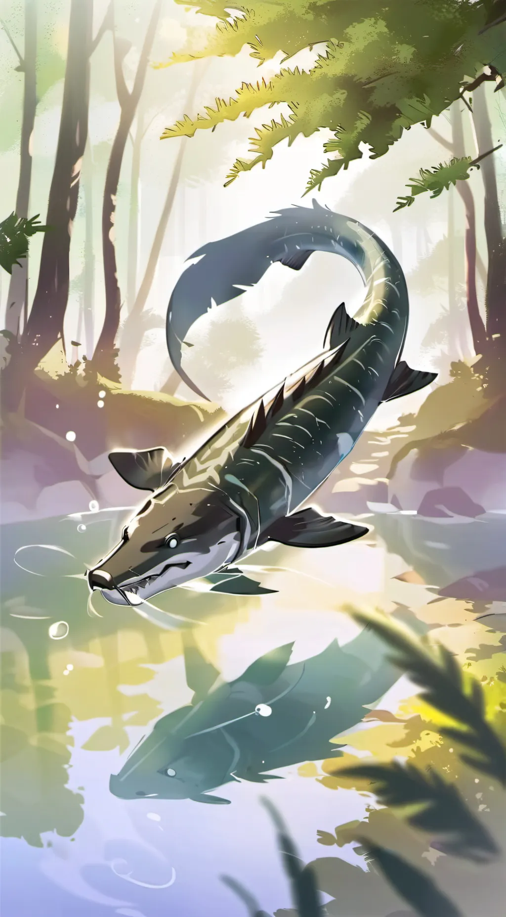 ai character: magic gar background