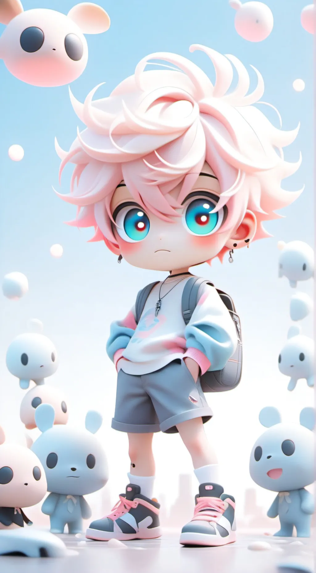 ai character: Artie background