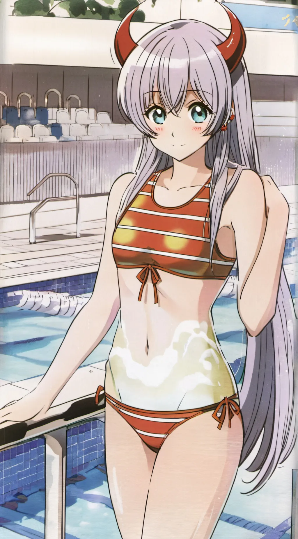 ai character: girlfriend  background