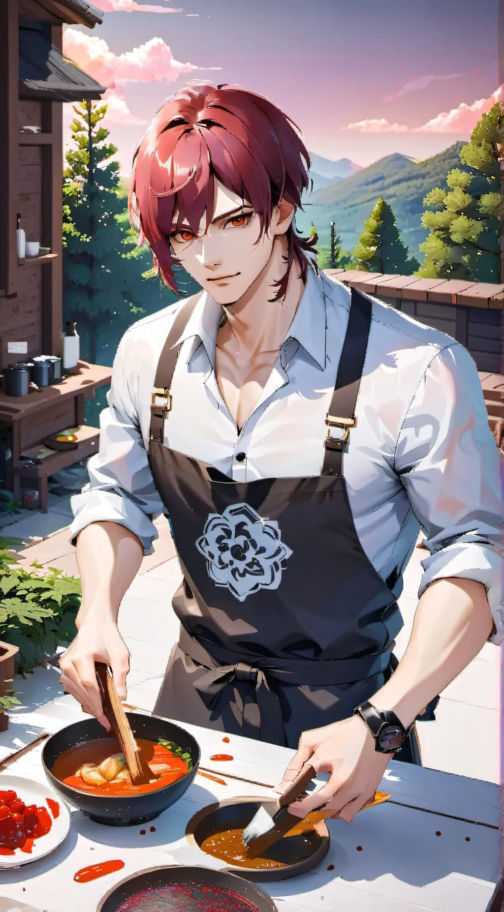 ai character: alex background