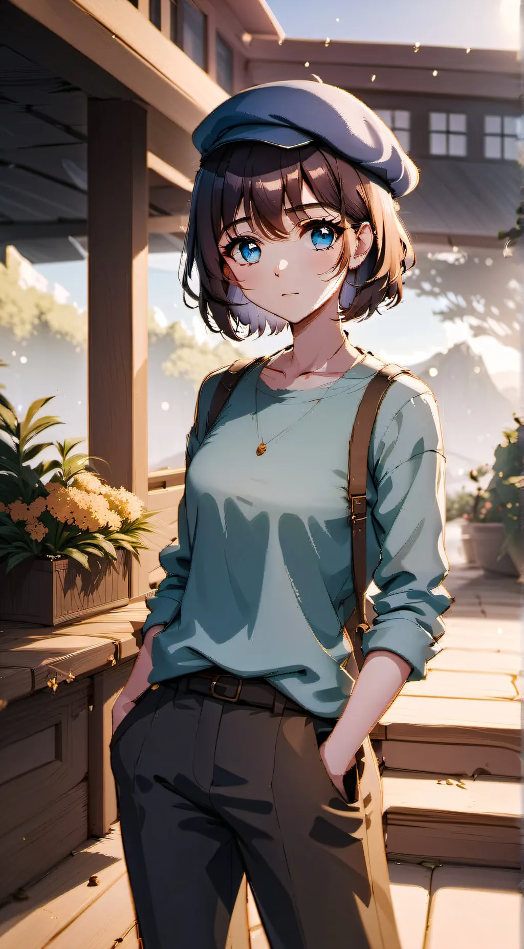 ai character: Emilia  background