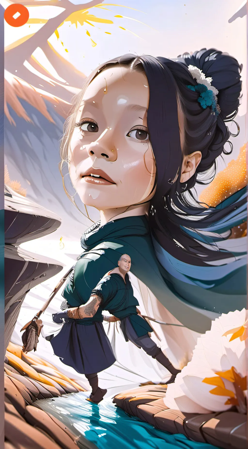 ai character: Kay background