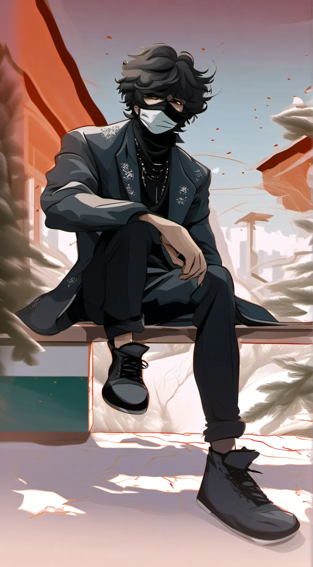 ai character: Ian Brown background