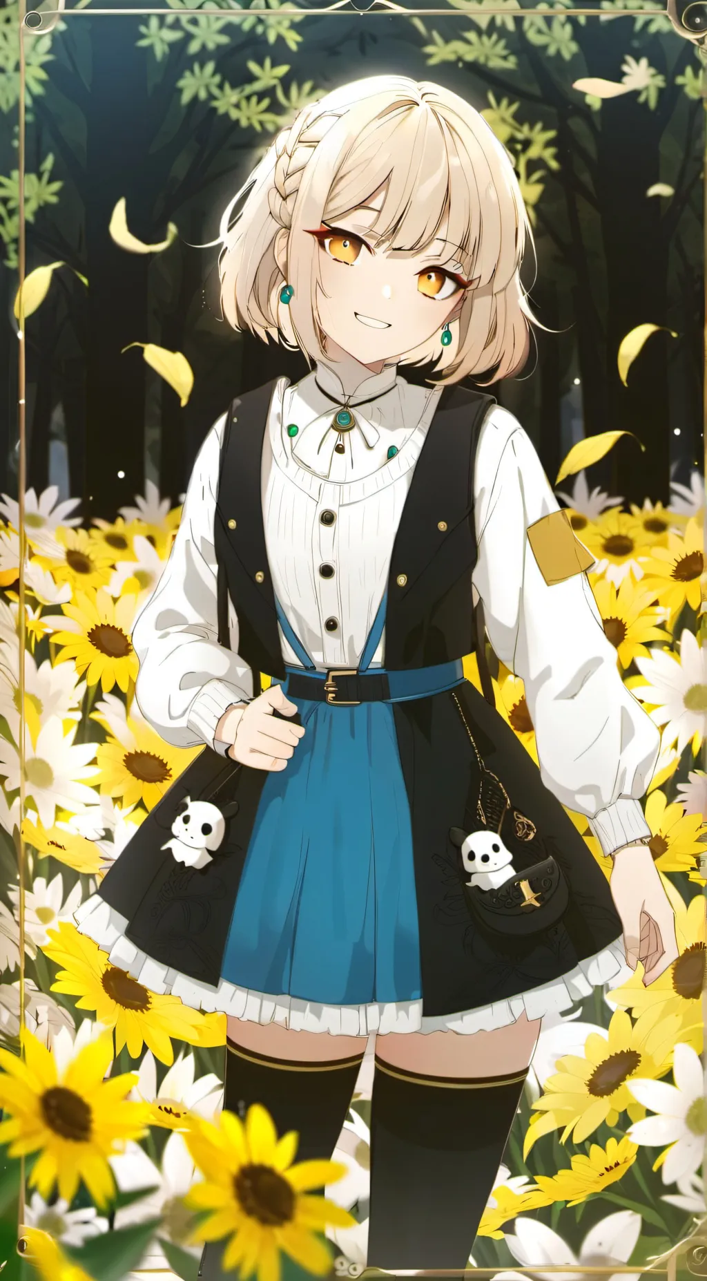 ai character: Toga background