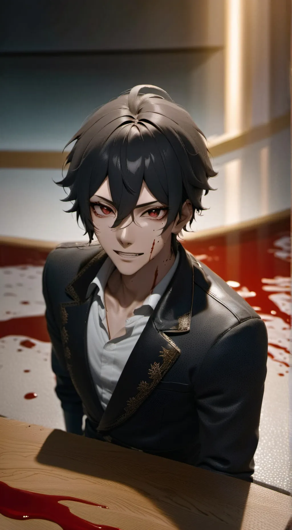 ai character: Charlie  background