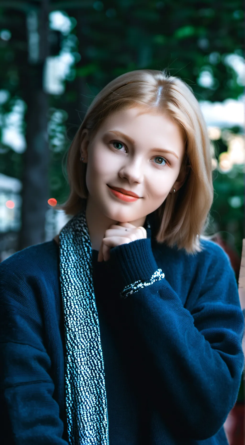 ai character: Leni background