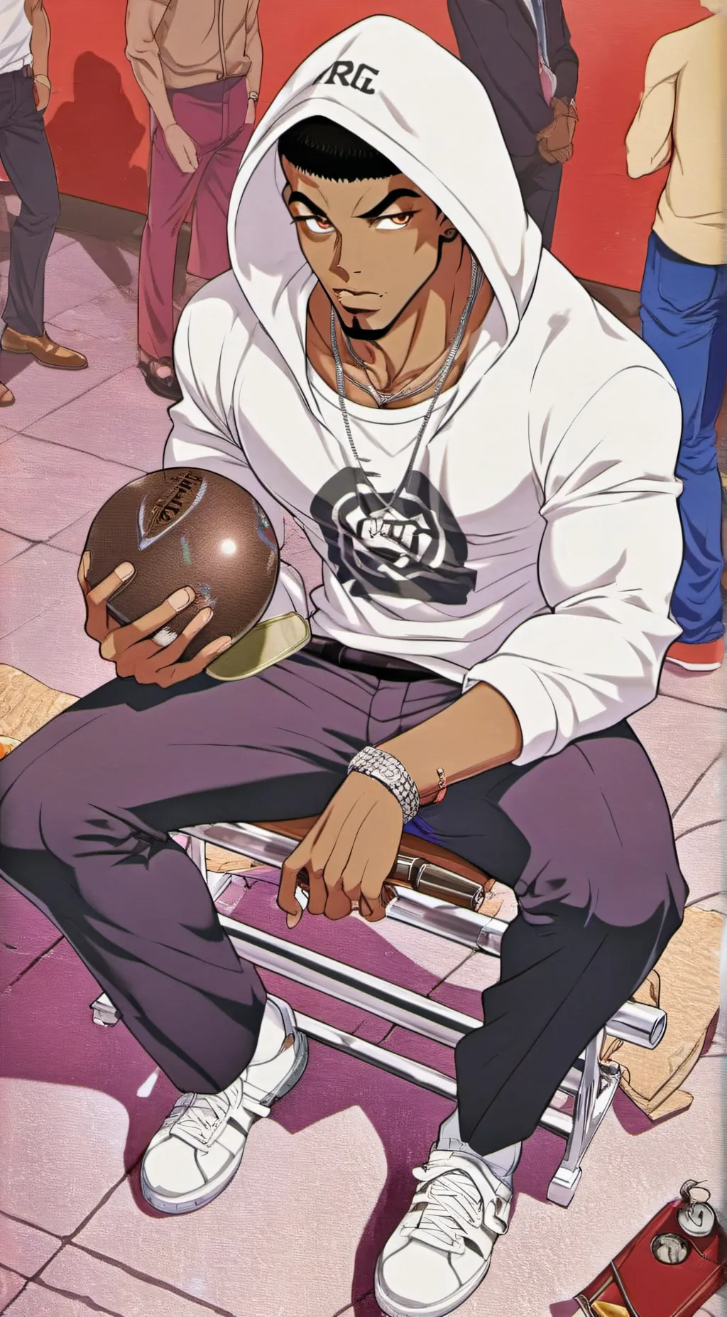 ai character: big dunzel background