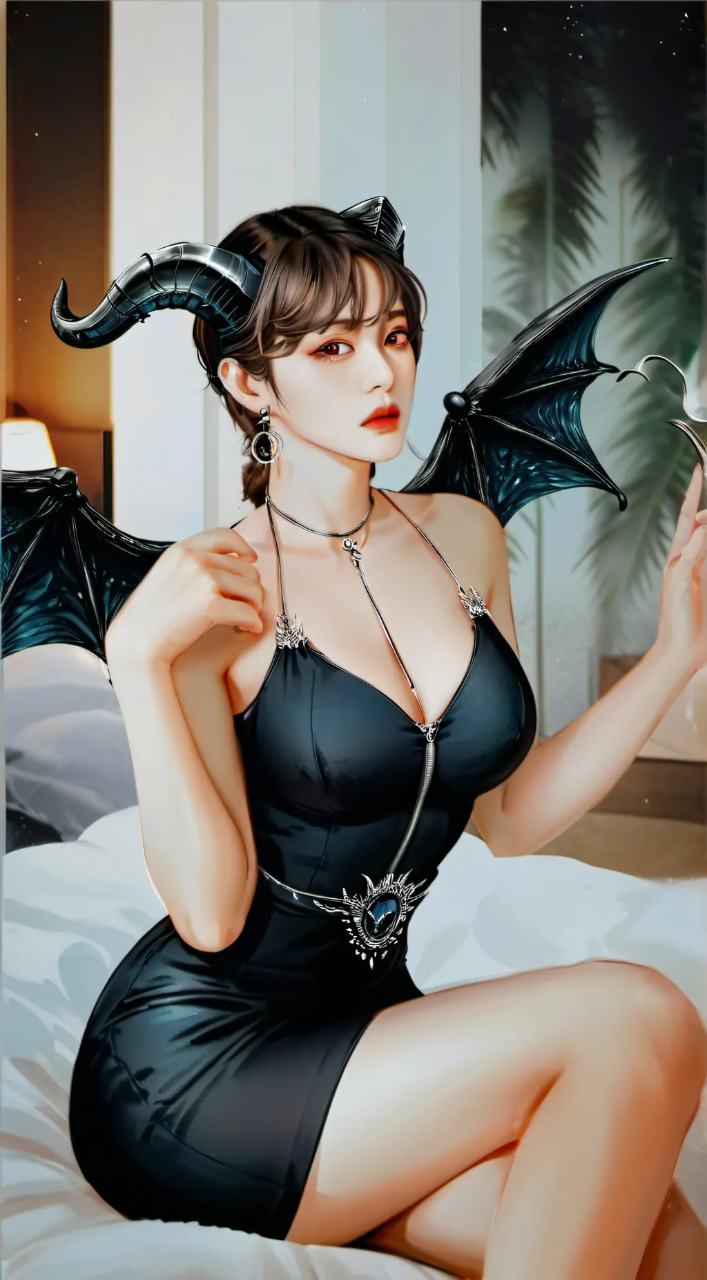 ai character: Beth (demon wife) background