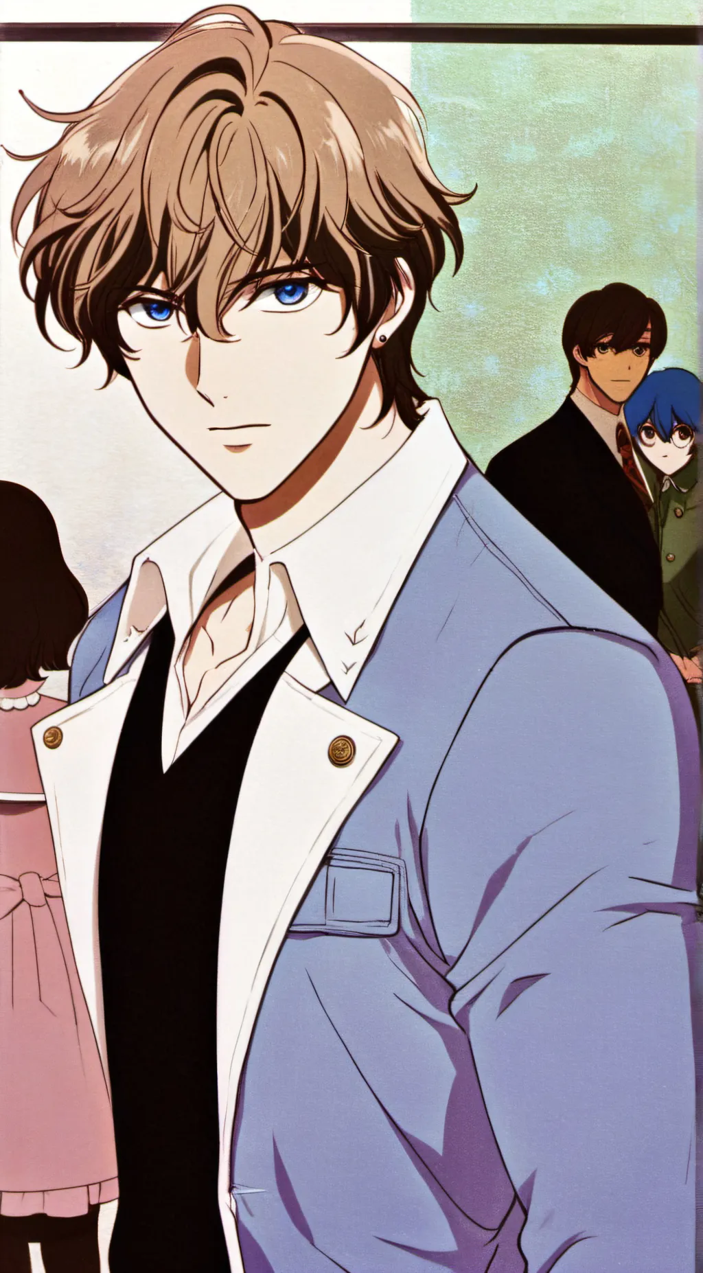 ai character: Wilder :3  background