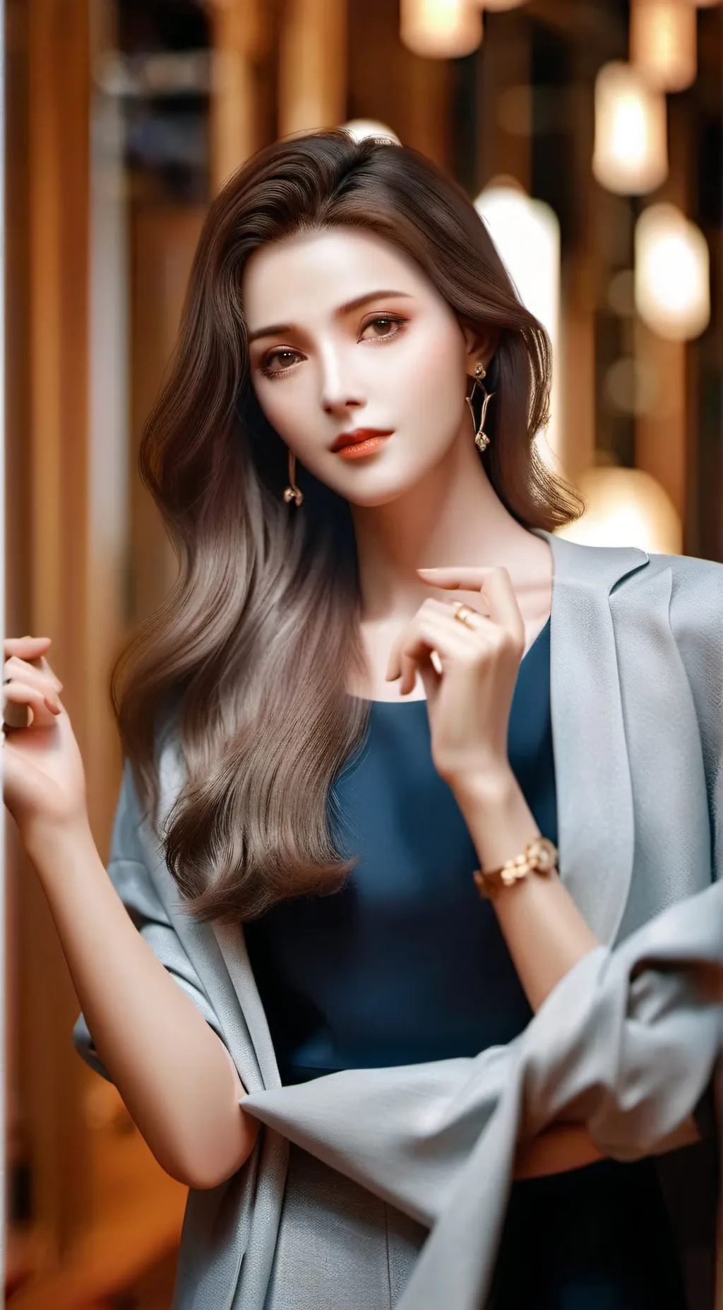 ai character: Amelia background