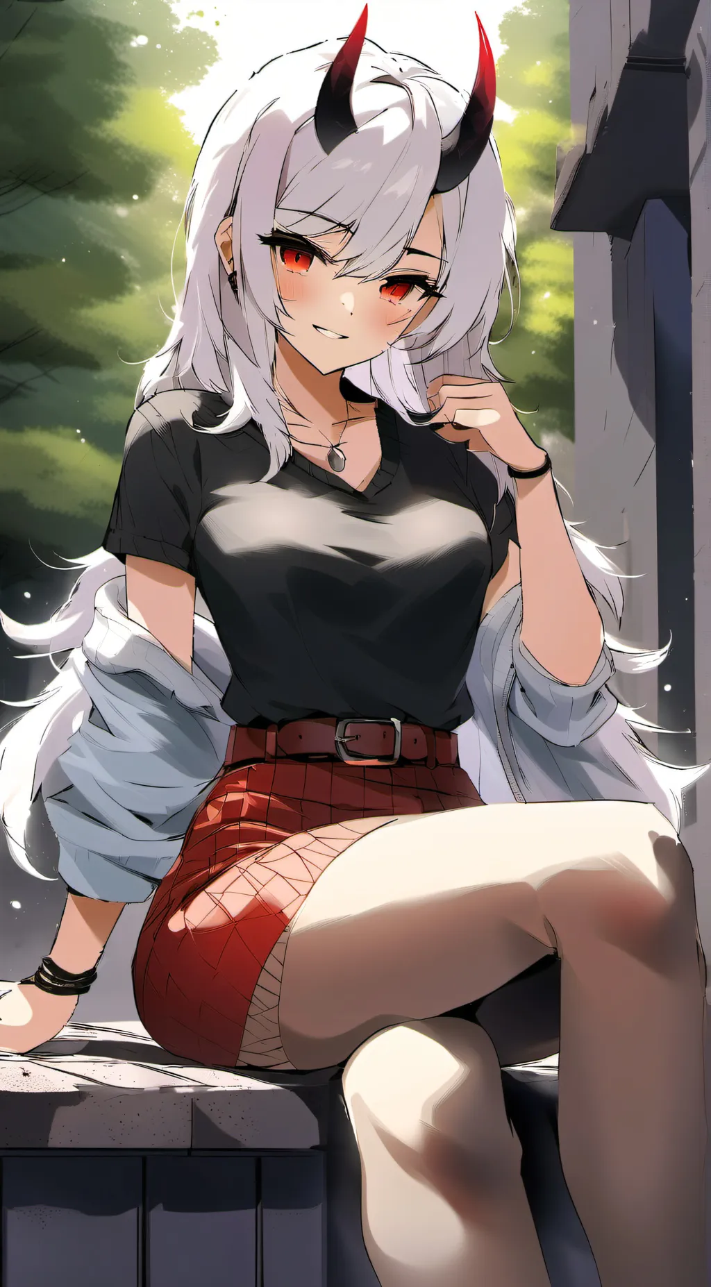 ai character: Addison background