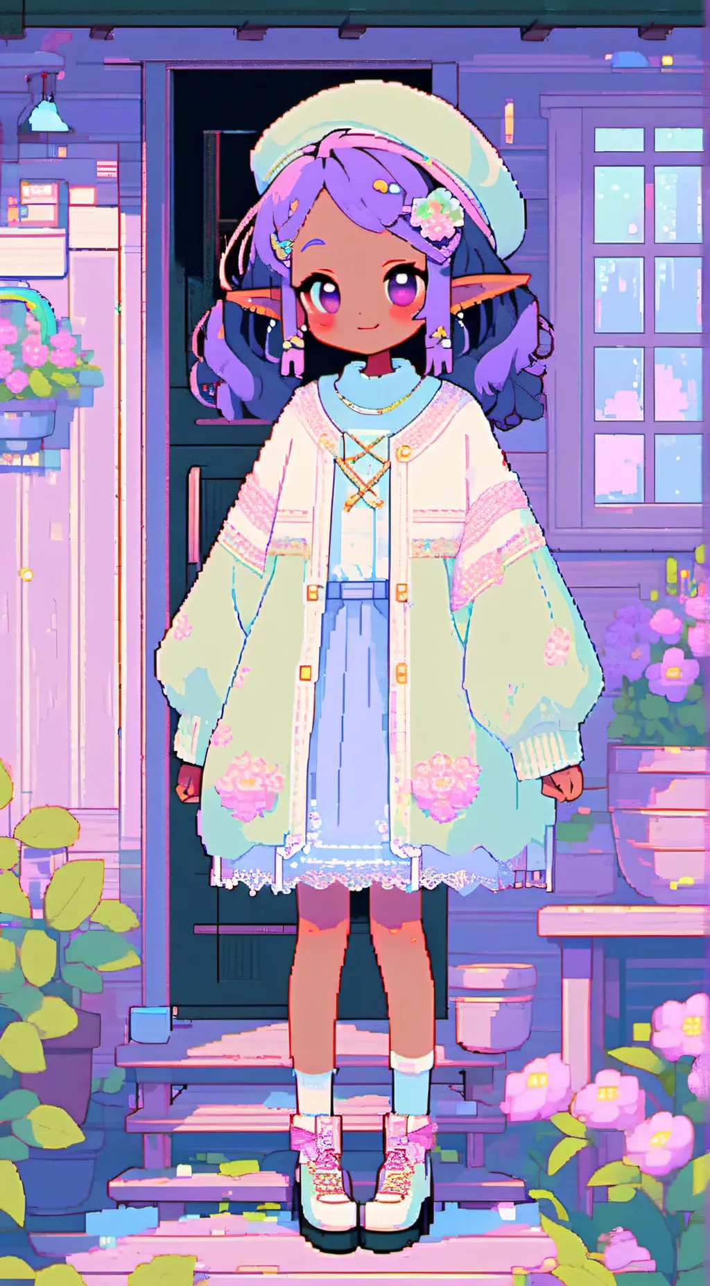 ai character: Macabon◇ background