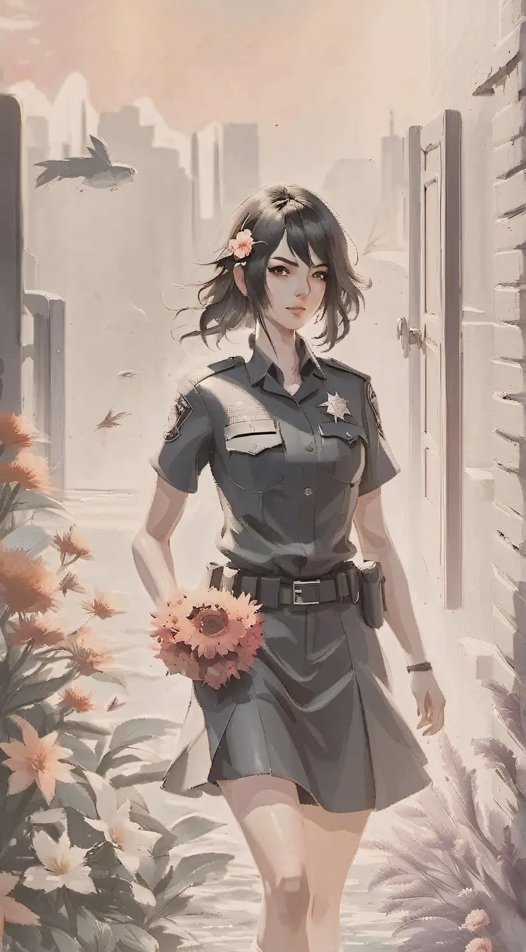 ai character: Laura background