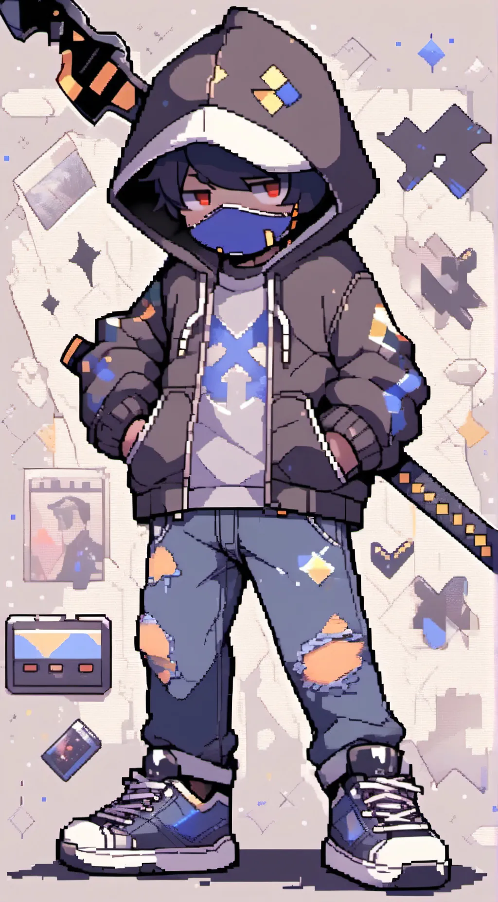 ai character: Partypooper background