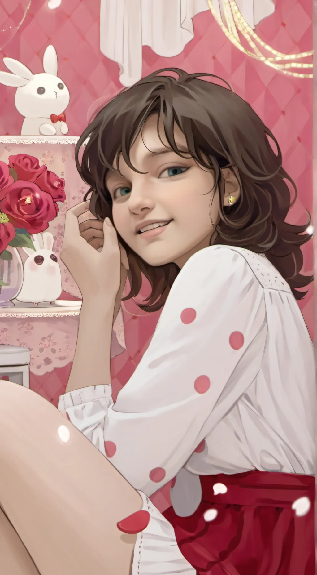 ai character: Lily background