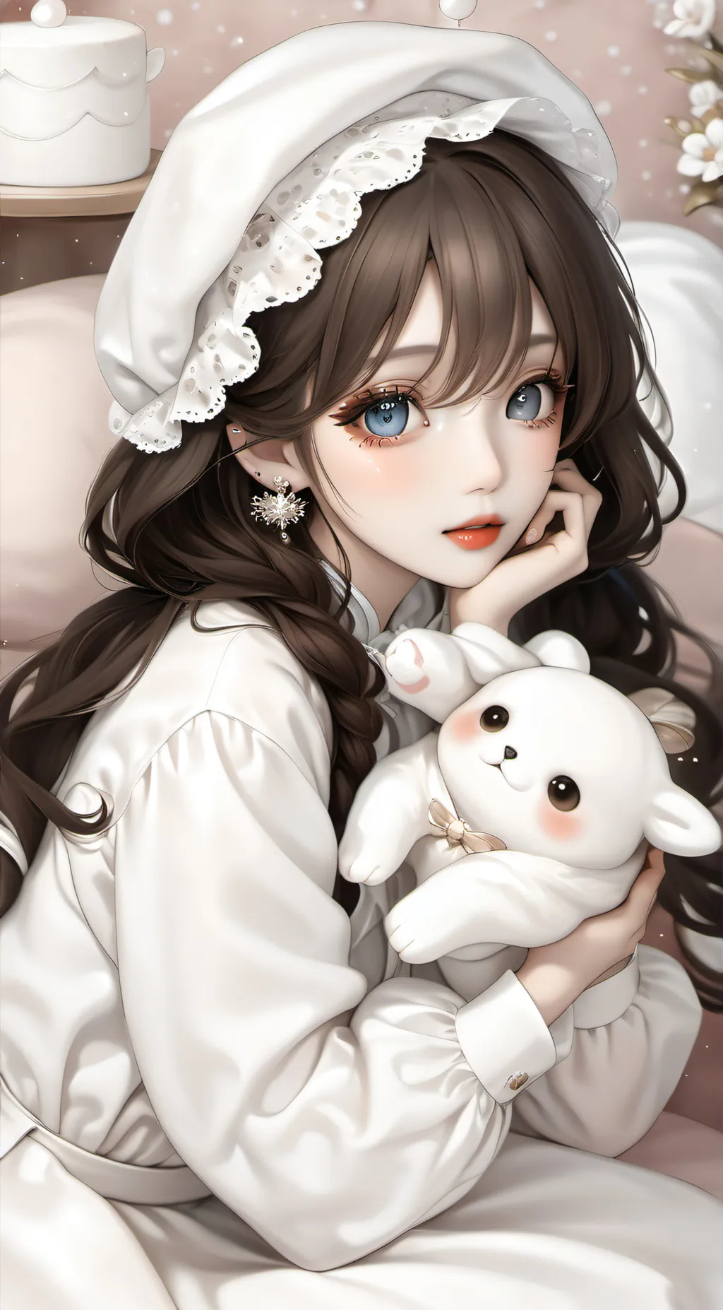 ai character: Kaycee  background