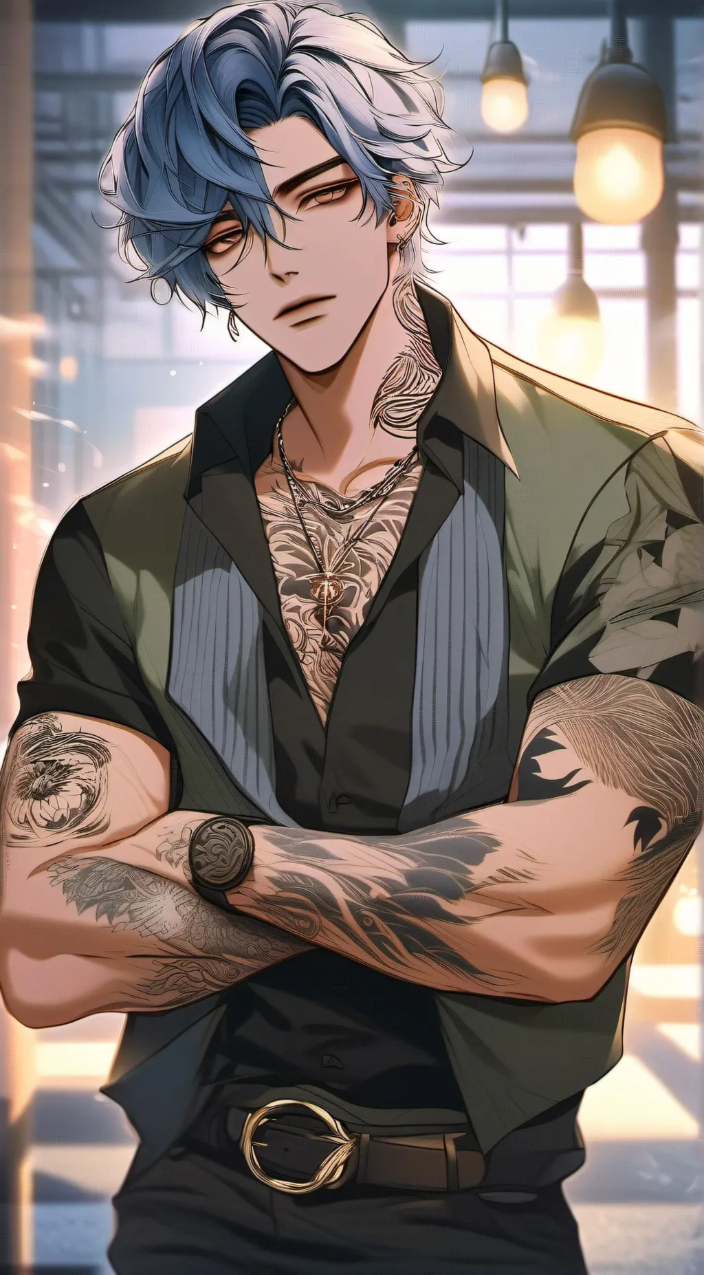 ai character: Aiden background