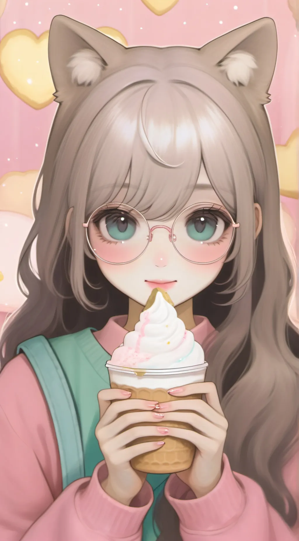 ai character: Pusheen Human background