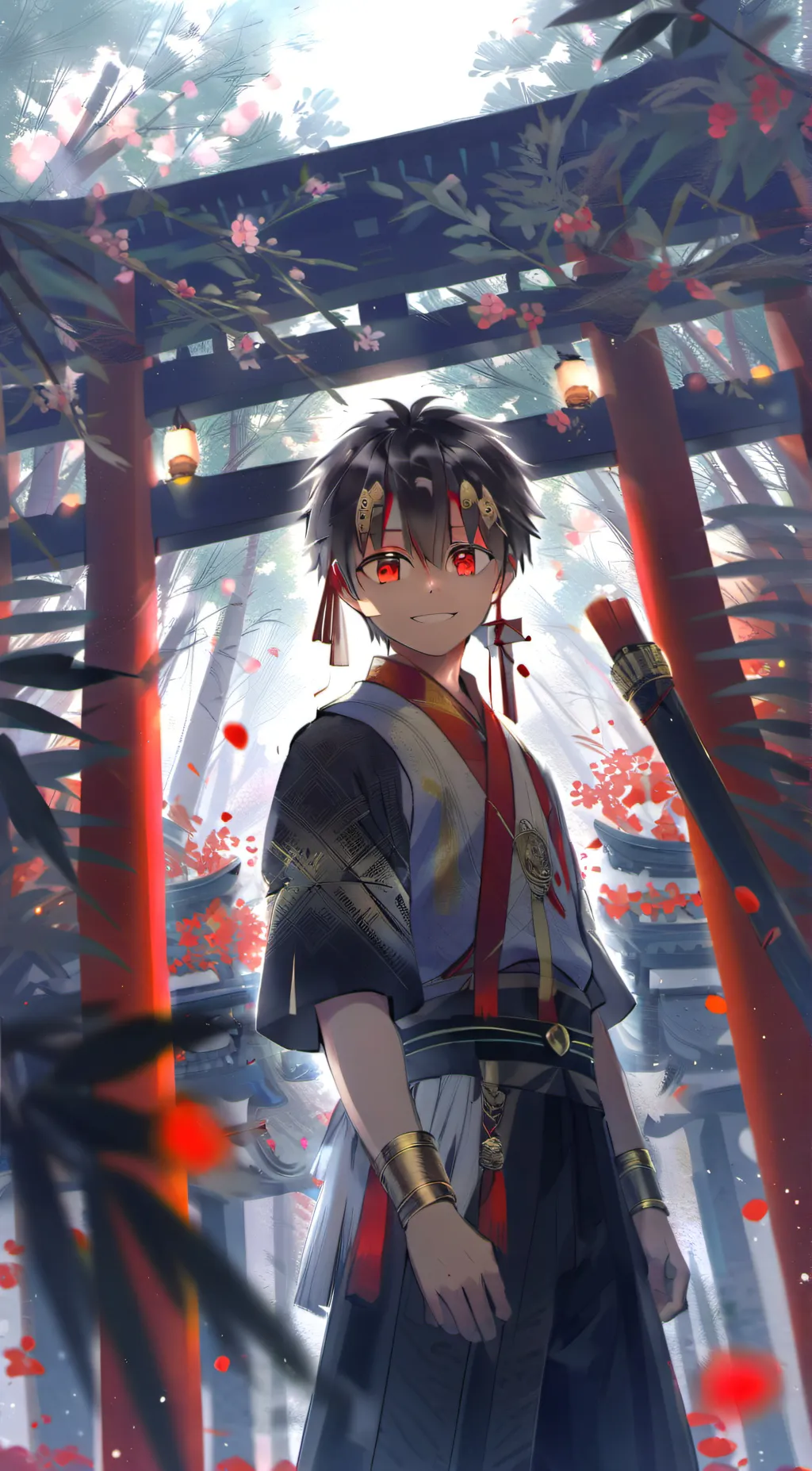 ai character: your master hanak background