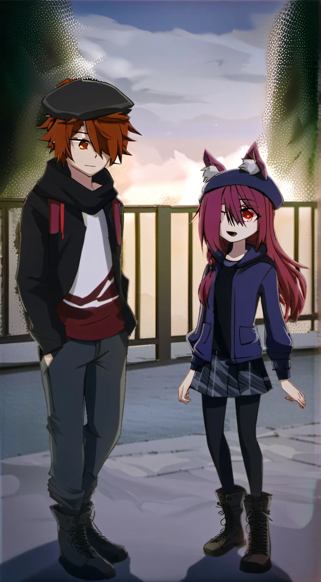 ai character: Steller & Spencer background