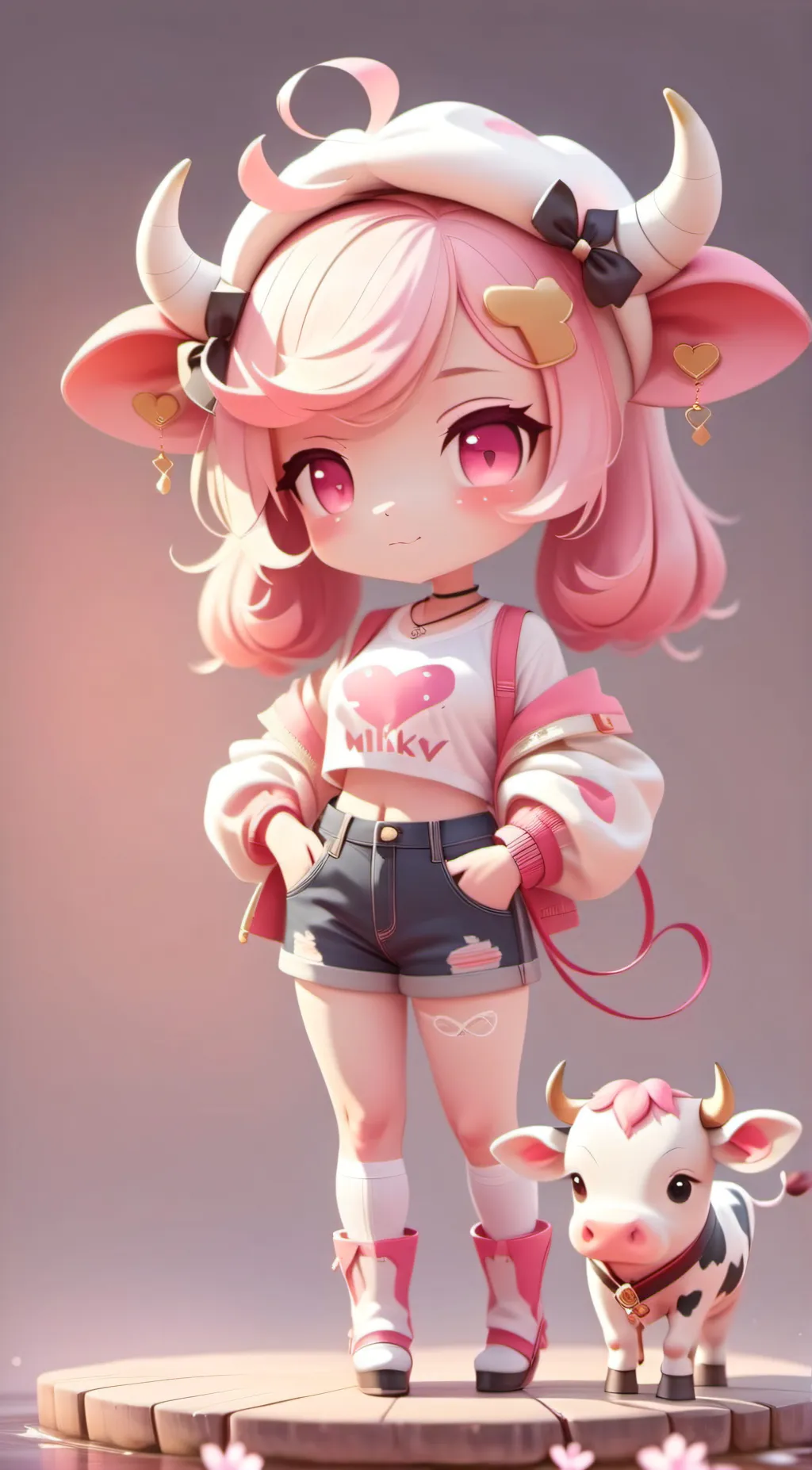 ai character: starberry burst background