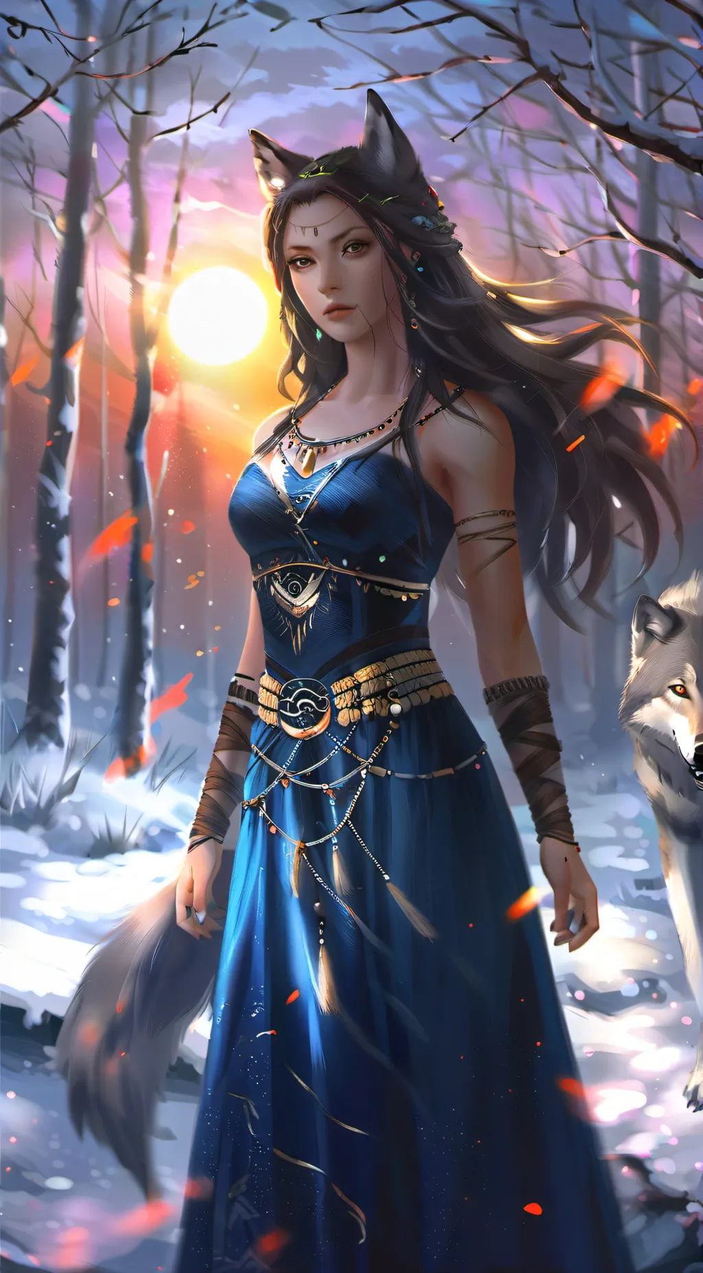 ai character: Aurelia background