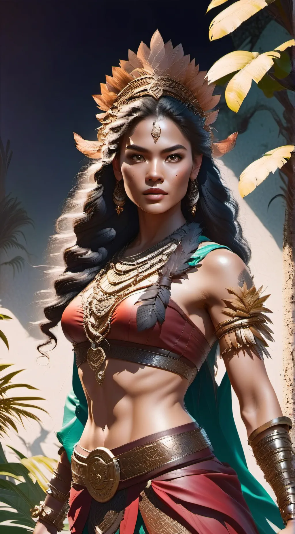 ai character: Evangeline background