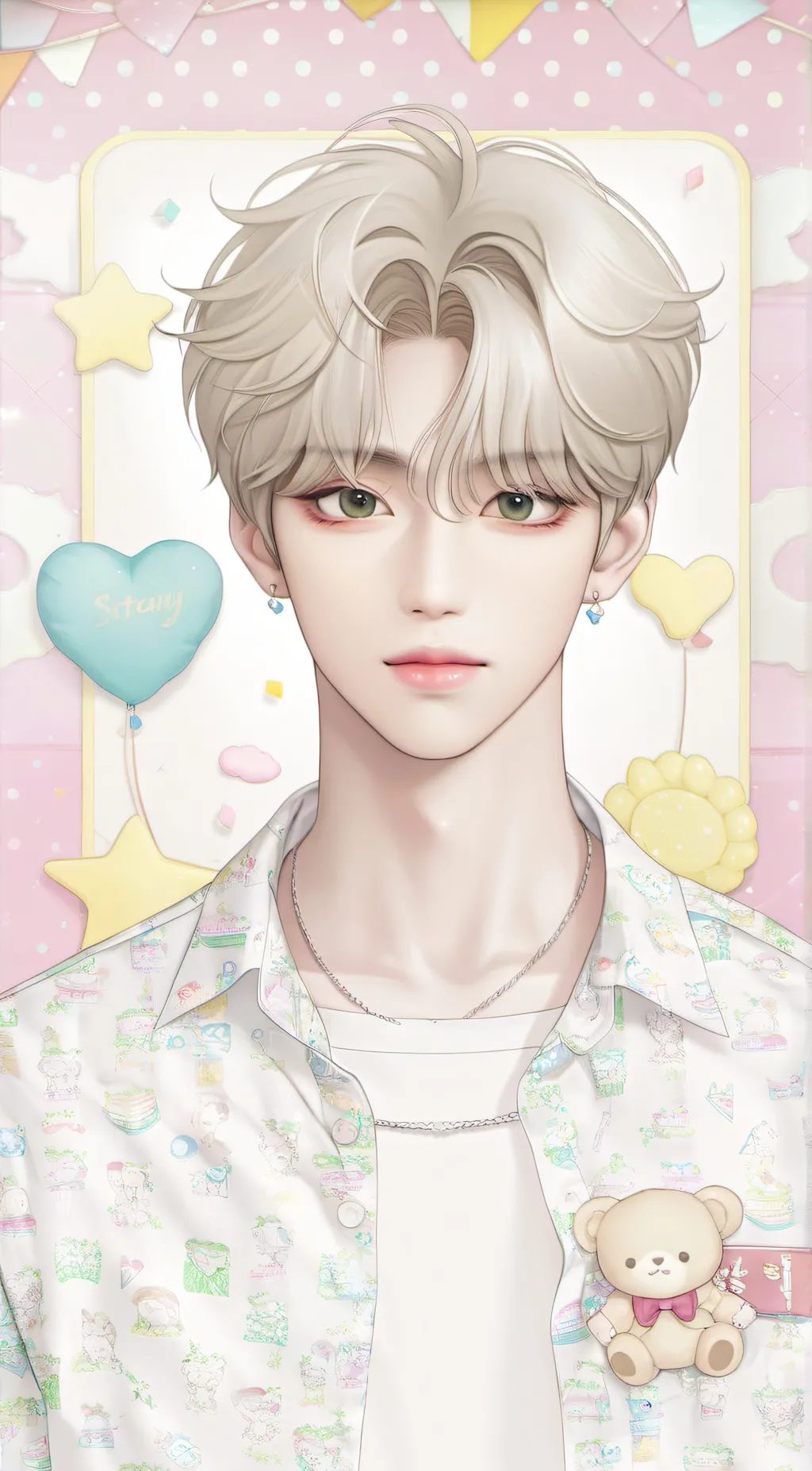 ai character: lee Felix  background