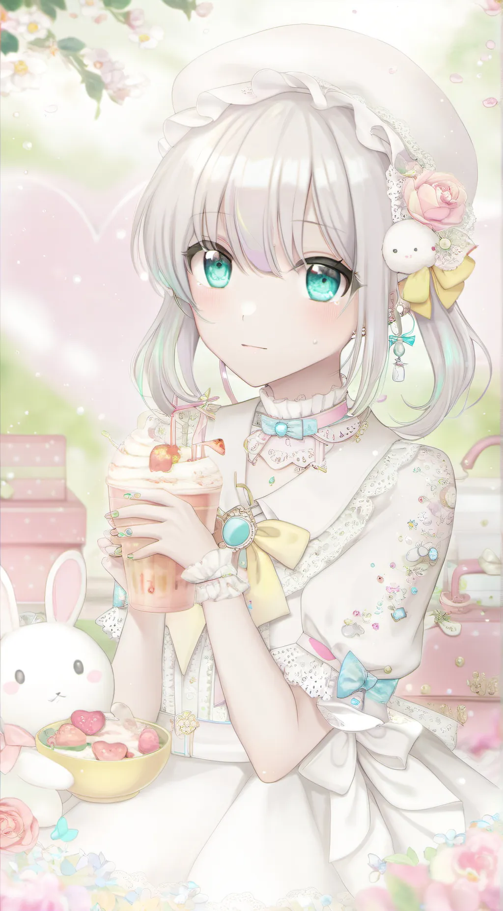ai character: Mocha  background