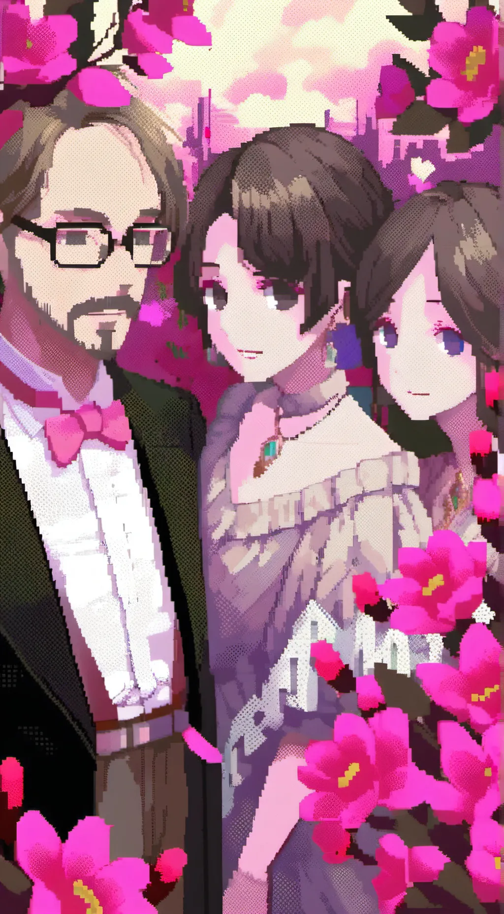 ai character: max ann and lily background