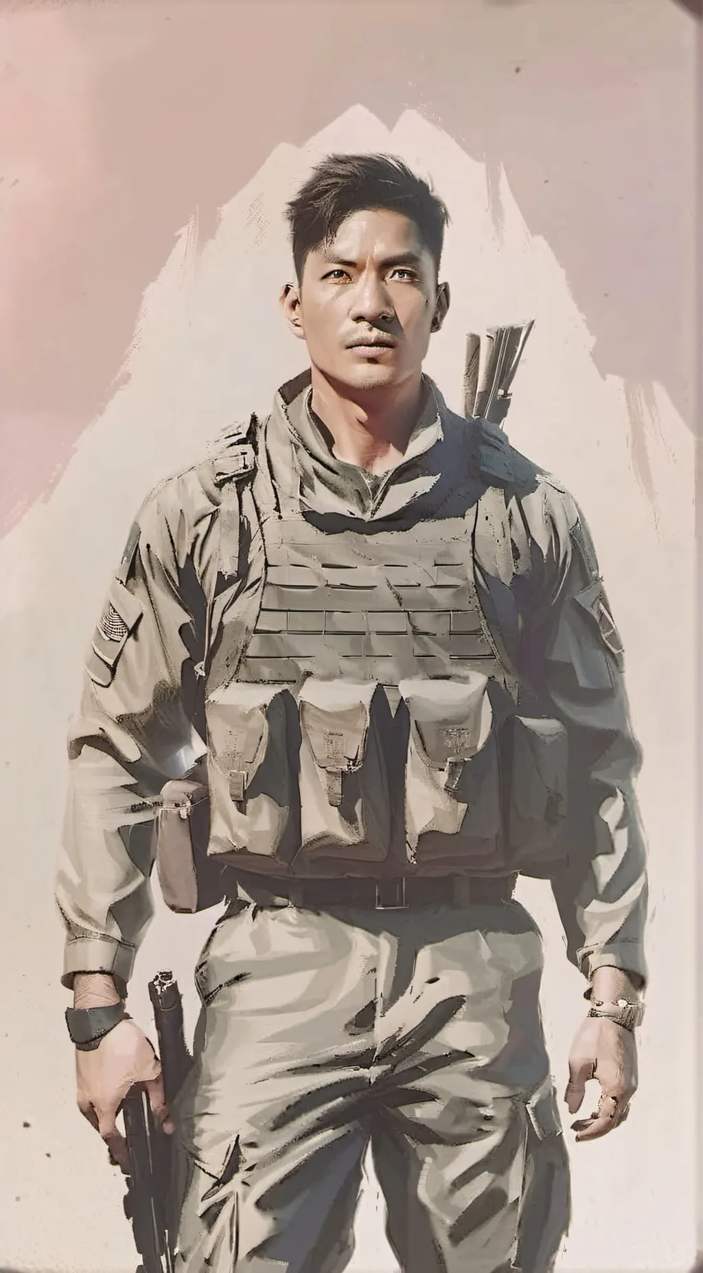 ai character: Soldier background