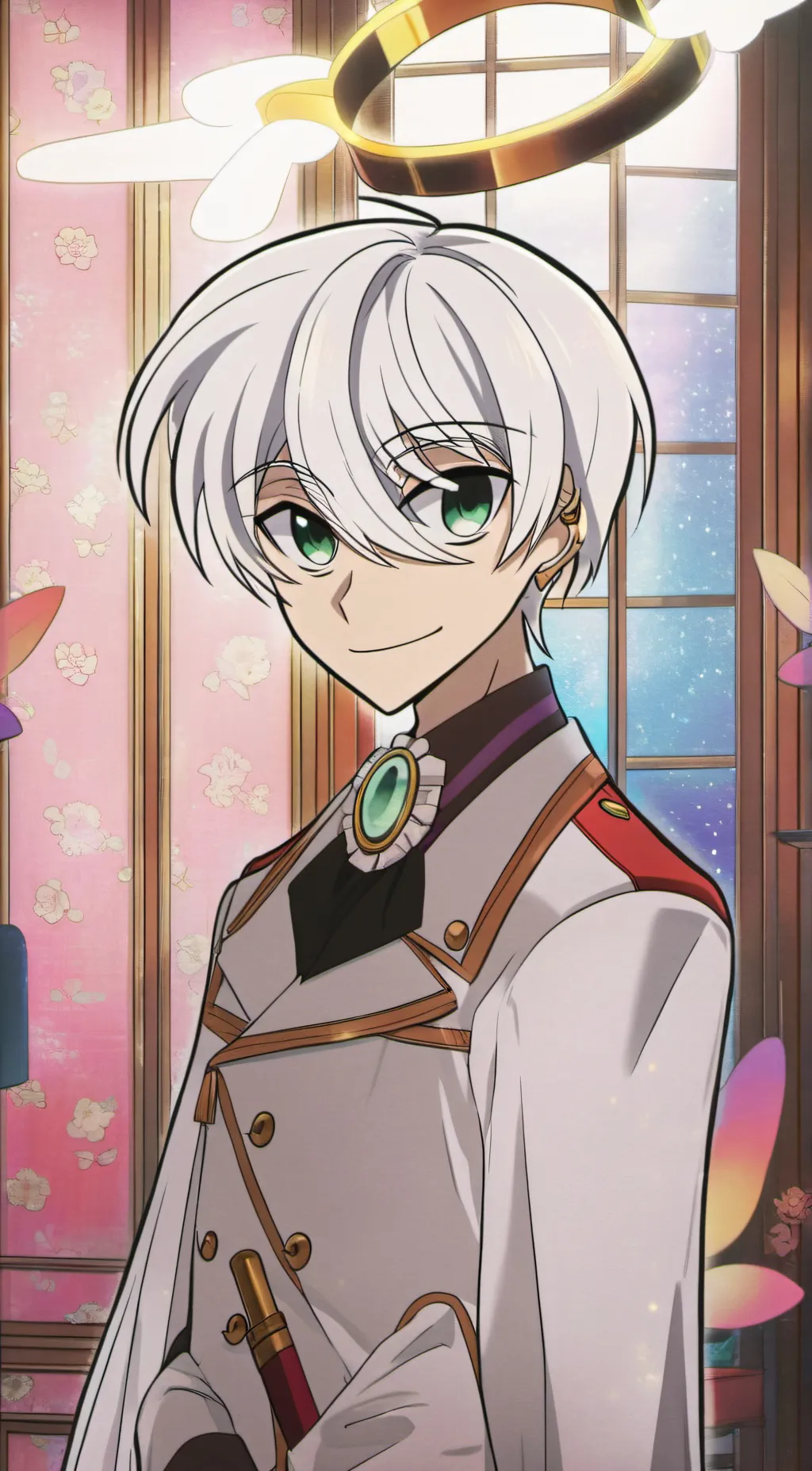 ai character: Angel Dust background