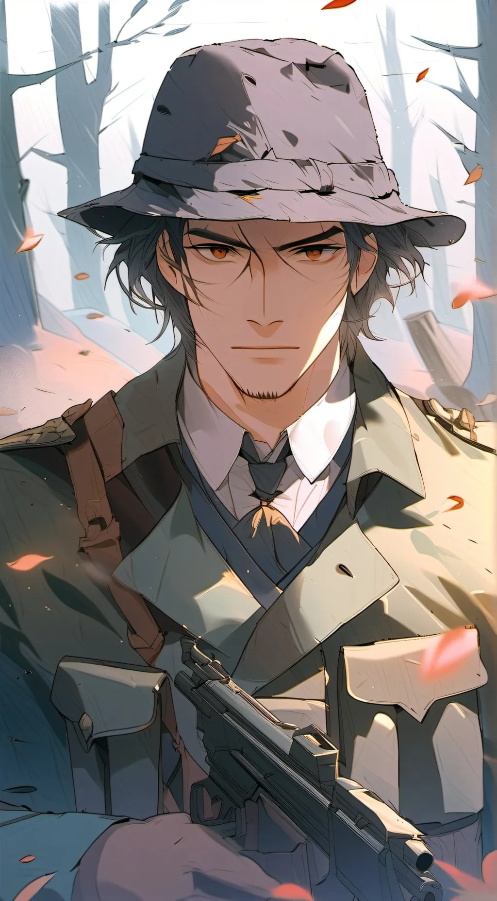 ai character: war of furrys background