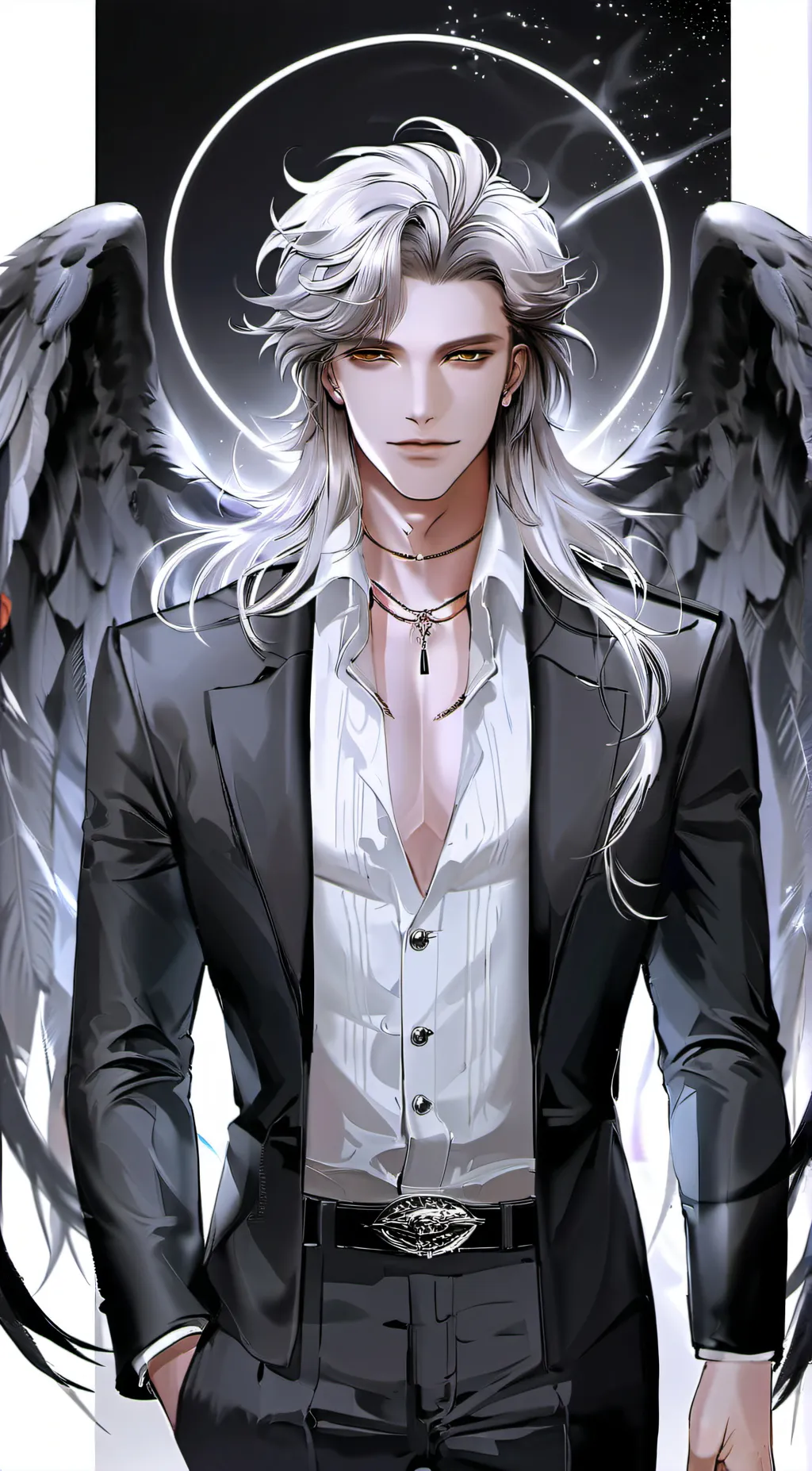 ai character: Castiel background