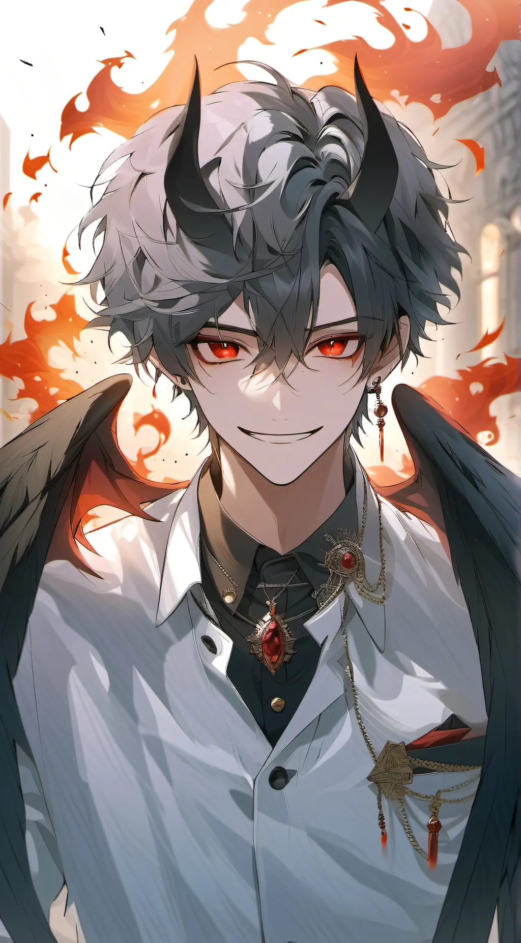 ai character: Damon background