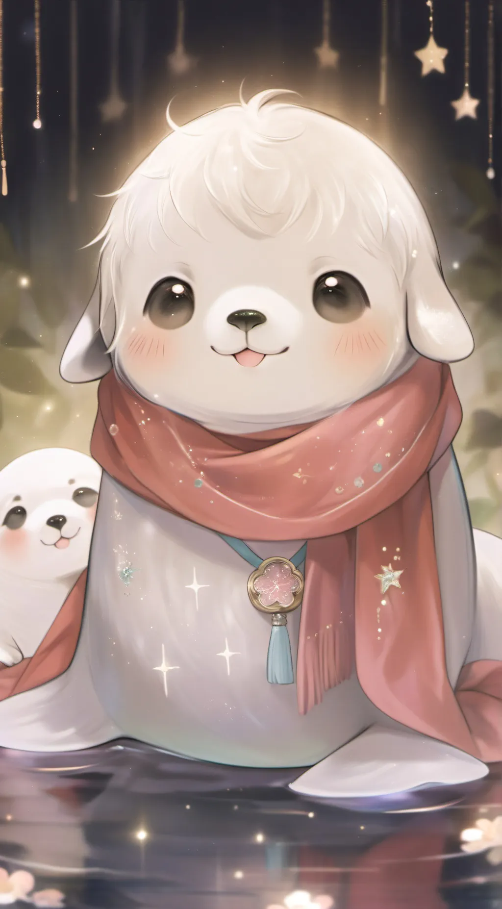 ai character: Seal background