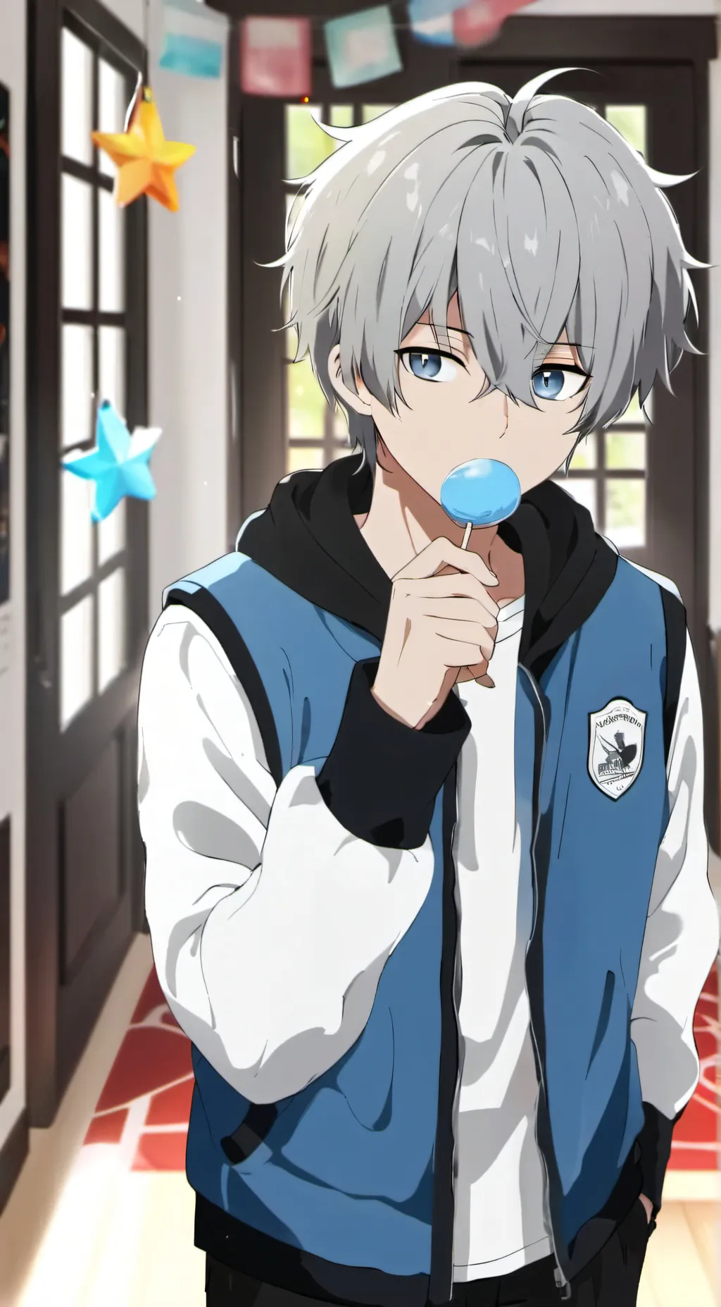 ai character: Coil background