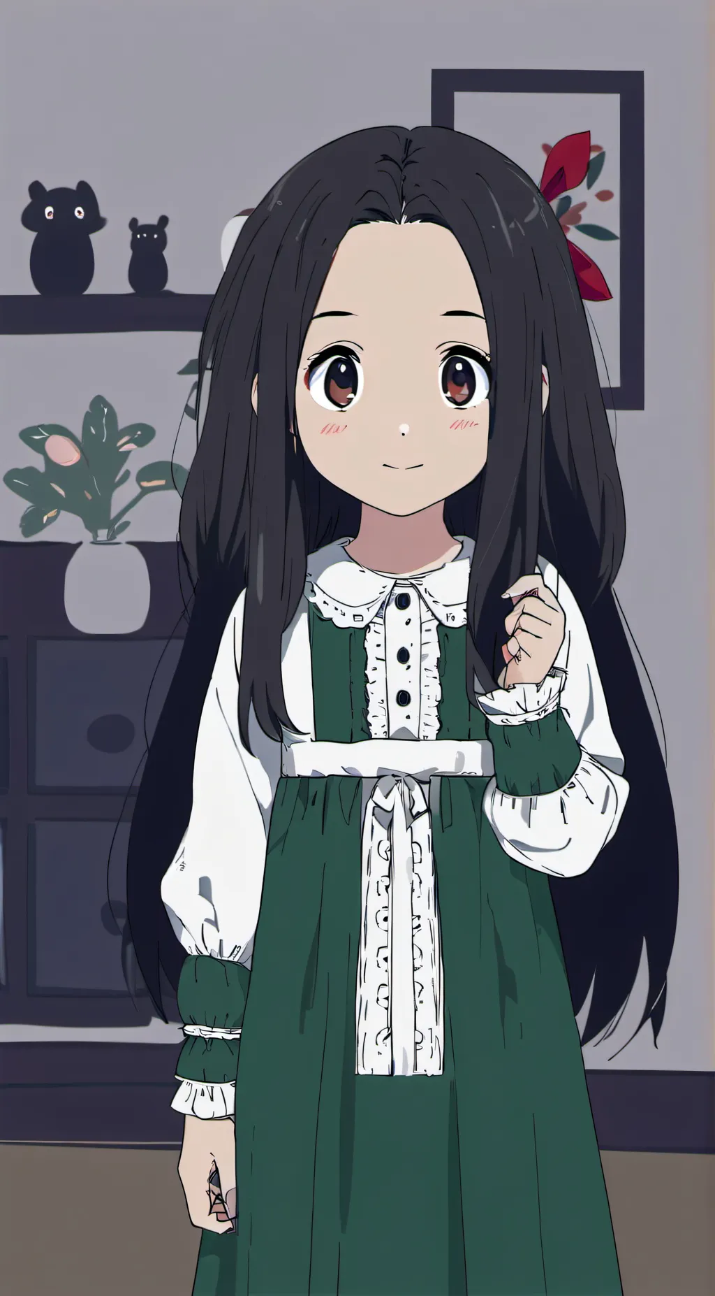 ai character: Katie background