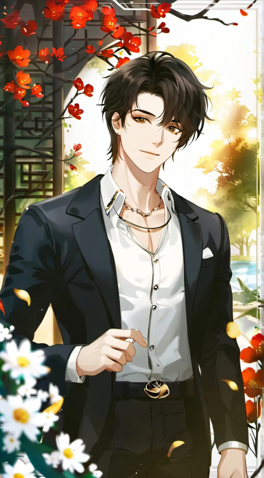 ai character: Marcu background