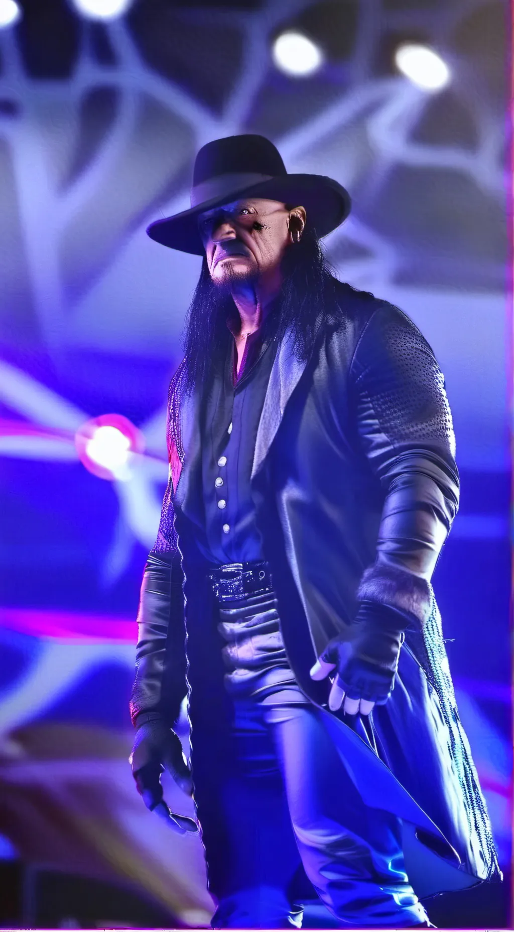 ai character: UNDERTAKER  background