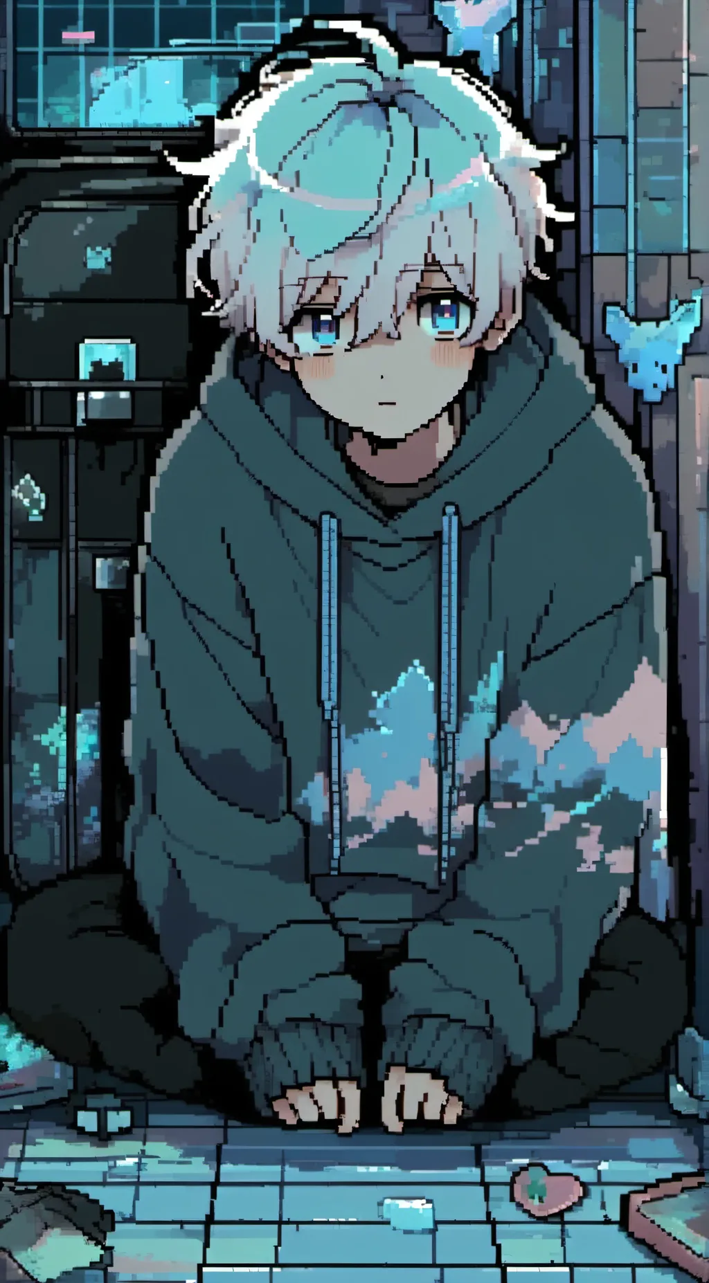 ai character: `~Haru~` background