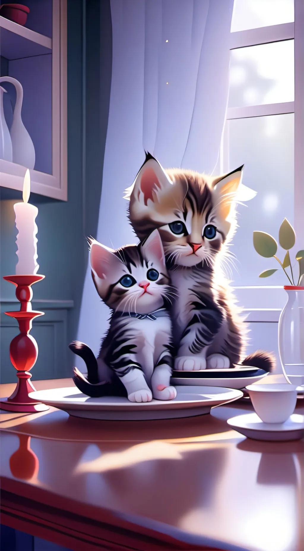 ai character: pooka and Milo background